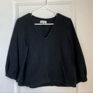 Madewell 100% cotton V neck shirt